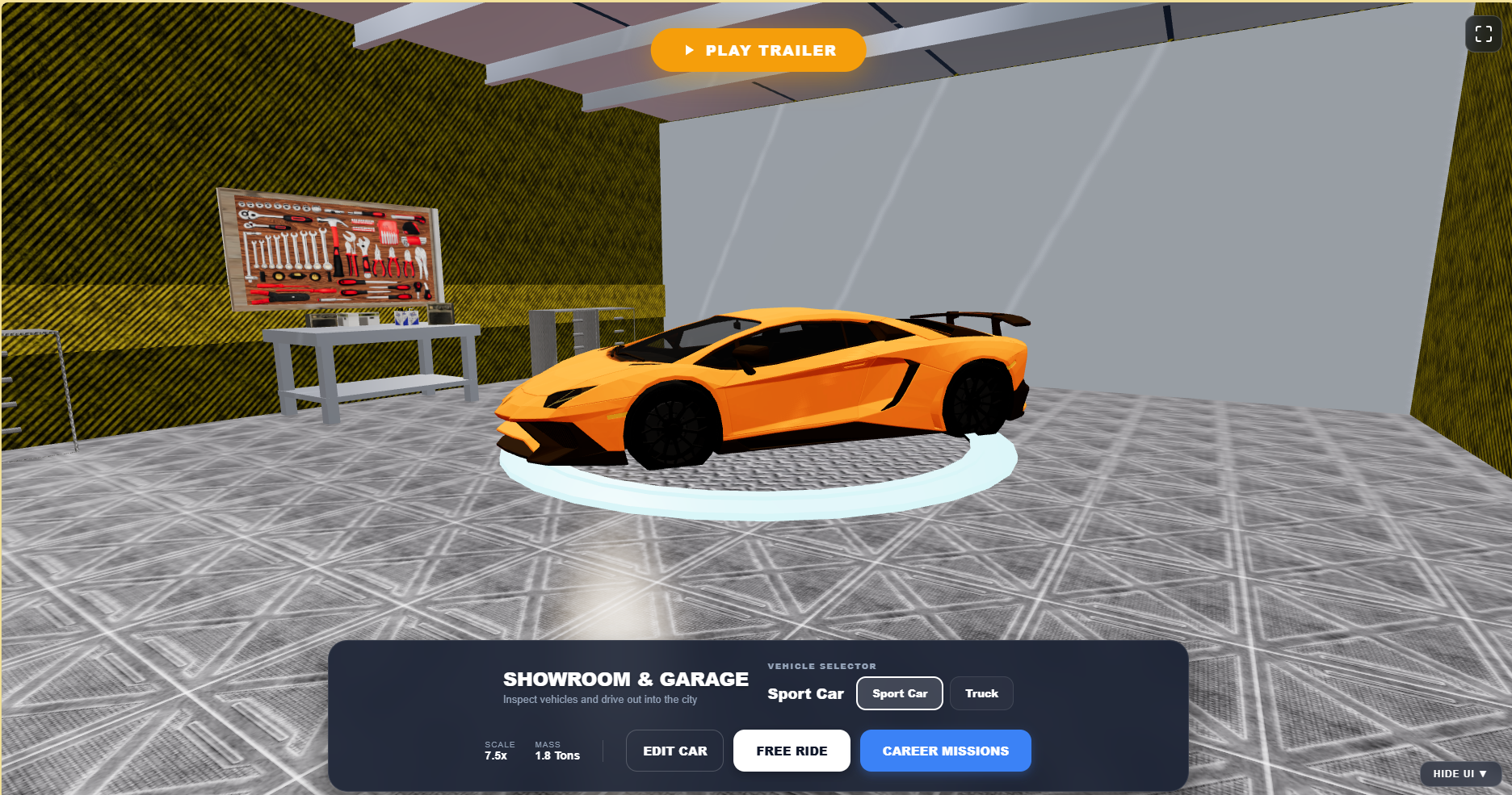 City Joyride Web Game