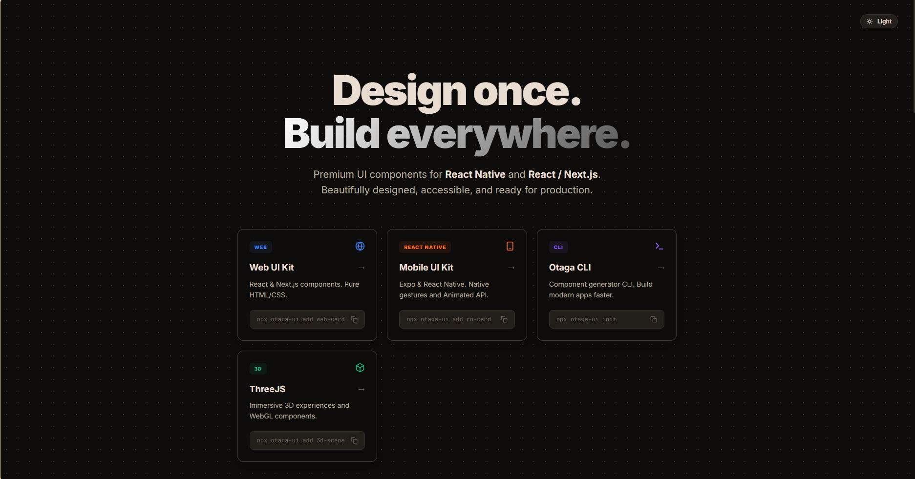 Otaga UI Components