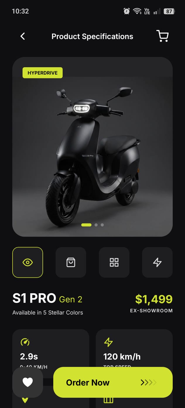 Ola Store Home