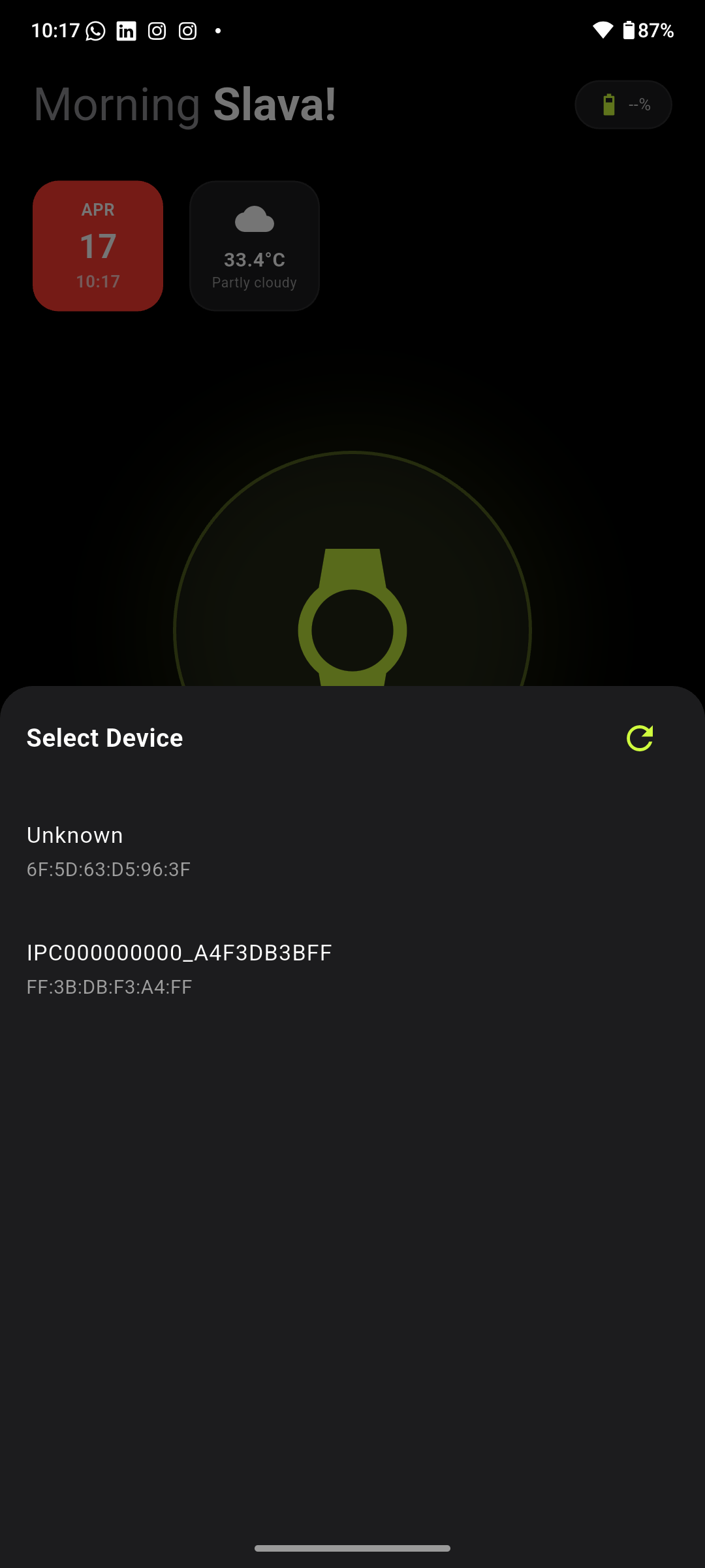 Smartwatch App